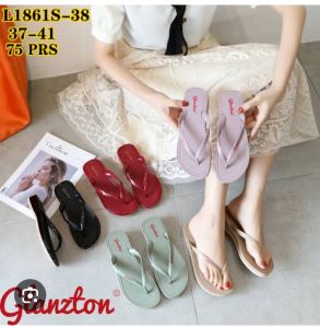 sandal model jepit karet untuk wanita