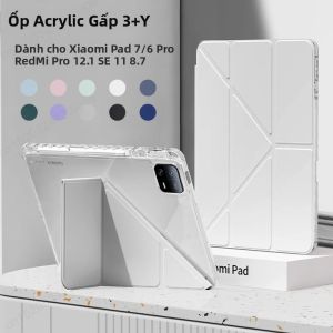 Ốp Lưng Acrylic Cho Xiaomi Redmi Pad 2 SE 11 8.7 Pro 12.1 Inch Chống Sốc Bảo Vệ Máy Tính Bảng Tương Thích Với Dòng Mi Pad