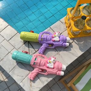 [พร้อมส่งในไทย] ปืนฉีดน้ำน่ารัก ปืนฉีดน้ำการ์ตูน ยิงไกล ของเล่นเด็ก ปืนฉีดน้ำสงกรานต์ขนาดใหญ่ จุน้ำเยอะ มีให้เลือกหลากหลายแบบ สีสันสดใส