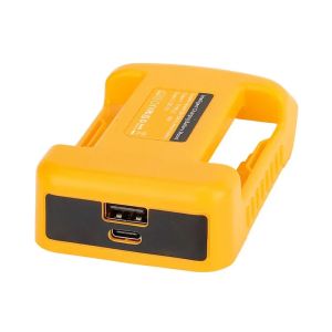 Bộ Sạc USB Dewalt Cho Pin Li-ion 18V 20V Với Sạc Nhanh USB Và Type-C Tương Thích Với DCB200 DCB205 Phụ Kiện Dụng Cụ Điện