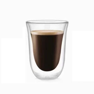 80/150/200ml Double-layer Glass Cup High Borosilicate Glass Heat Insulation Coffee Tea Cup Breakfast Milk Juice Beer Transparent