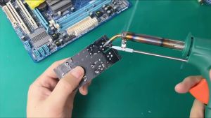 Solder Listrik Tembak Otomatis Serbaguna Tin Gun Handheld Wire Hanger 60W Automatic - Taffware  GT10