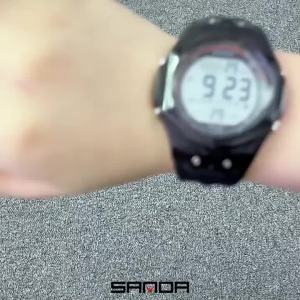Sanda | Fashion SANDA Top New 6289 Student Electronic Form Screen Large Dial Waterproof LED Student Electronic Watch Alarm Clock 2025