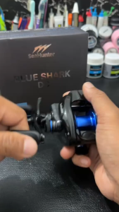 SeaHunter Blue Shark DC Baitcasting Reel Pancing Digital Control Anti Backlash 7.0:1 5+1BB Drag 5kg CNC Aluminum Spool