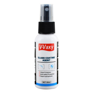 50ml Car Glass Hydrophobic Coating for Windshield and Side Mirrors Water Repellent Rainproof Spray