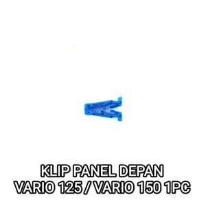 Klip Panel Depan VARIO 125 / 150 - Kancingan Dek Plastik Biru HONDA MATIC (Harga Per 1 biji)