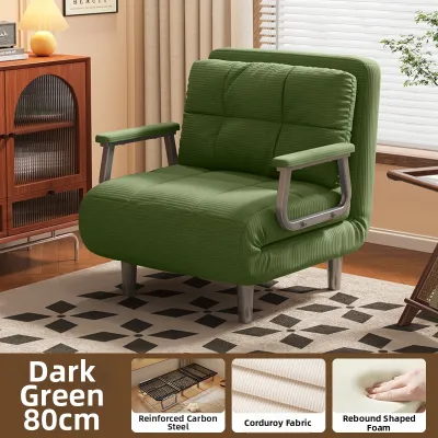 Foldable Sofa Bed Integrated Design for Balcony Living Room Extendable Single Double New 2025 Small Size Apartment Style