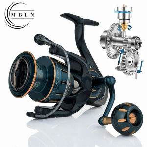 MBLN BrandDurable Spinning ReelAlloy Gear&Alloy Spool&Alloy HandleAlloy CNC Arm5+1 Steel Ball BearingSaltwater Fishing Reel