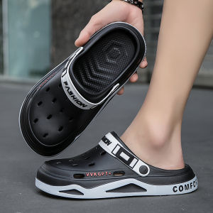 Dép Đi Biển Mùa Hè Cho Nam EVA PVC Đế Ngoài Chống Trượt Thể Thao Thường Ngày Đi Biển Đi Trong Nhà Dép Đi Trong Nhà