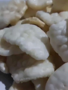 Kerupuk Palembang Mentah / Kemplang Palembang Mentah Ikan Tenggiri Kancing Super 1KG