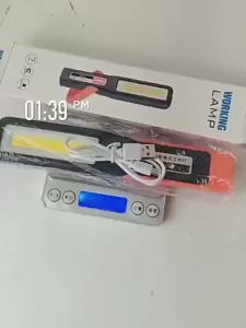 Đèn LED Làm Việc Mạnh Mẽ Có Nam Châm Sạc USB Đèn COB Đèn Sửa Chữa Ô Tô Đèn Cảnh Báo Khẩn Cấp Chống Nước