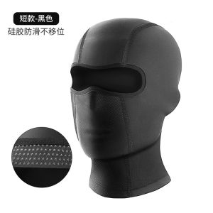Cycling Sunscreen Face Mask Motorcycle Liner Head Cover Full Face Non-shifting Ice Silk Lightweight for Outdoor Use Men