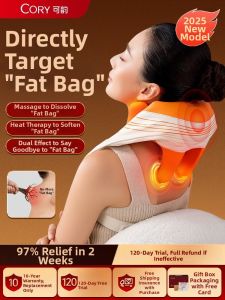 CORY | Neck and Shoulder Massager Rich Pack Relief Kneading Heat Therapy