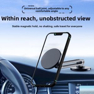 iokex | Magnetic Magsafe Car Phone Holder 360 Degree Rotation Aluminum Metal