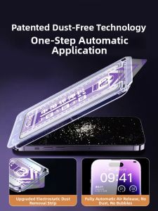 eara | Dust-Free Anti-Spy Drop-Resistant Fingerprint-Prevention Mobile Phone Screen Protector