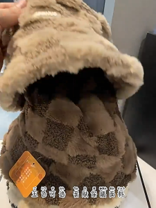 1 PC Women Fashion Winter Plush Fisherman Hat Plaid Bucket Hats Sunscreen Fluffy Fur Basin Hat Girl Windproof Warm