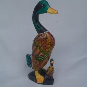 Patung kayu Bebek 40cm anak bebek kerajinan handmade hiasan dekorasi Souvenir Unik Khas Bali Dekorasi Rumah Dan Kantor Patung Gaya Country - Lazada