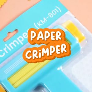 Risefully Texture Roller Paper Crimper Paper Quilling Tool Wave Shaper Making Tool for DIY Arts Crafts Scrapbooking