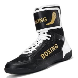 YUYIN | Luxury Brand Boxing Shoes for Couples Non-Slip Gym Shoes Man Lace Up Boy Zapatillas Powerlifting Men Women Wrestling Shoes