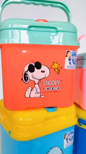 Small Evting กระติกน้ำเหลี่ยม หูหิ้ว แบบพกพา เอสกิโม ขนาด 1.8-3 ลิตร รุ่น KC180SQ/KC300SQ อย่าลืม !! กดติดตามร้าน "รับส่วนลดเพิ่ม" กระติกน้ำแข็ง  กระติกใส่น้ำแข็ง