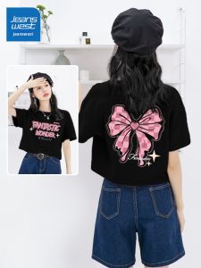 Jeanswest | Summer New Arrival Best Selling Pure Cotton Loose Fitting Slim Short Sleeve T-Shirt