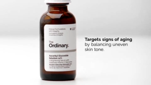 The Ordinary Ascorbyl Glucoside Solution 12% 30ml | Gentle Brightening Vitamin C Serum | Non-Irritating Brightening Serum | Reduce Dullness & Uneven Tone