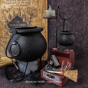 Harry Potter Ceramic Cauldron Set Home Decor Party Decoration Wedding Party Hogwarts Bar Ornament Collectible Figurine