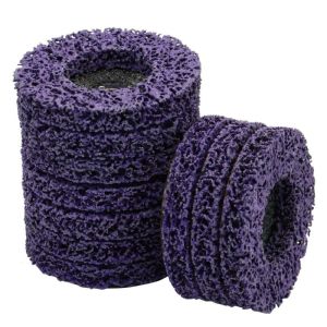  1pc 100/115/125mm Coral Disc Poly Strip Disc Grinder Strip Disc Abrasive Wheel Paint Rust Removal Clean For Angle Grinder