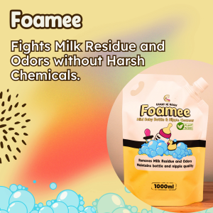 Kamay ni Nanay Foamee – Baby Bottle Cleanser & Nipple Wash | Natural Gentle Non-Toxic