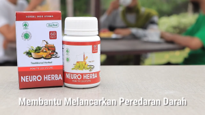 Neuro Herba 60 Kapsul Suplemen Herbal untuk Melancarkan Sirkulasi Darah dan Meringankan Gejala Stroke secara Tradisional