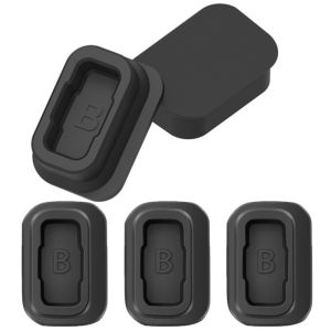 Bộ 5 Nút Chống Bụi Silicon Tương Thích Cho COROS Pace 3/2/Pro Apex 2/2Pro/Pro/Apex 46mm 42mm Vertix 2/2S Chống Bụi Mũ Che