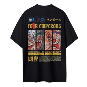Bandai | ONE PIECE Animation Derivatives Printed Short Sleeve T-Shirt Mens and Womens 2026 Summer New Fashion Casual Cotton Popular