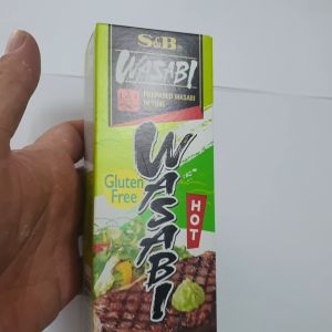 Mù tạt xanh S & B tuýp 90g Prepared Wasabi In Tube nhập khẩu Nhật Bản