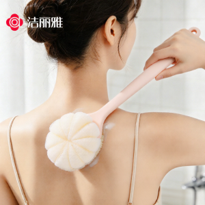 Long Handle Double-Sided Gentle Bath Brush For Back Scrubbing