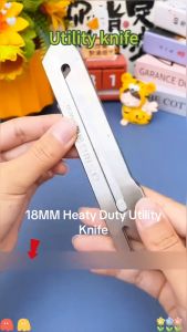 Cutter Multifungsi Stainless & Pisau Serbaguna 9 in 1