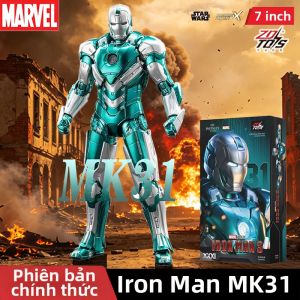LUOYIMAN | Light Up Moveable Iron Man Hulk Buster Action Figure