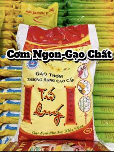 10kg Gạo Tứ Quý. Thơm Mềm Dẻo  Vị Ngọt Nhẹ Hương Thơm Tự Nhiên.