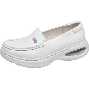 Comfortable Soft Sole Nurse Shoes for Women Breathable White Work Medical Shoes Casual Fashionable round Toe Flat Heel EVA Outsole