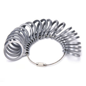 Ring Ukuran Jari Cincin Merek TSK / Ring Finger Size Alat Pengukur Jari / Alat Ukur Bahan Stainless