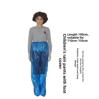 Heavy Rainproof Waterproof Full-body Adult Rain Pants Thick