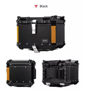 Motowolf 35L 45L 50L Motorcycle Top Box Helmet Storage Trunk General Aluminum Alloy Motorcycle Tail Boxes