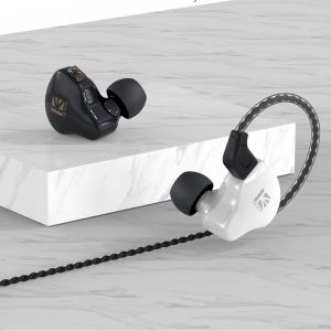 Kbear | KBEAR KS1 HiFi Earphone 2Pin Cable in Ear Monitor Headphones for Singer Musicians Wired Earbuds IEMS for Gaming Wired Earbuds