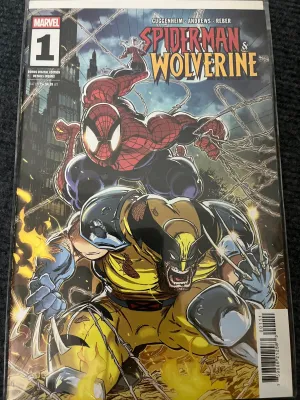 ￼ Spider-Man & Wolverine #1 Marvel Modern Comic Book - MARVEL ORIGINAL COMICS