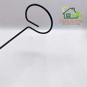 Trụ cố định cây hoa chất liệu sắt sơn tĩnh điện chống gỉ giúp cây thẳng khỏe size 40cm - dầy 3mm- xem trong mô tả