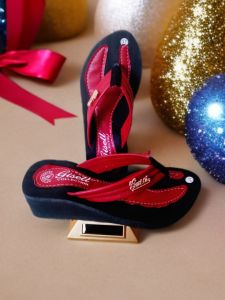 sandal wedges wanita