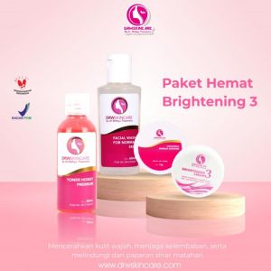 🆕💯% ORIGINAL Paket Hemat Brightening 3 DRW SKINCARE