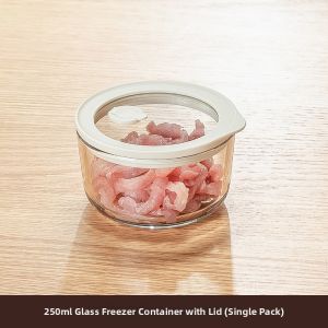 CRISTALGLASS | Refrigerator Storage Food-grade Freshness Preservation Bowls with Lid