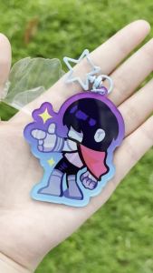 Game Deltarun Spamton Tenna Kris Susie Ralse Berdly Del-Turne Deltarun-Chapter5 2D Acrylic Double-Sided with Different Designs Pendant Anime and Game Merchandise