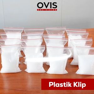 Plastik Klip 30x40 cm Ziplock Zipper Lock Kantong PE Obat Isi 100 Pcs