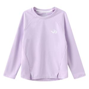 VODABEBA | Pure Color Yoga Long Sleeve T-shirt for Girls Autumn Winter Round Neck